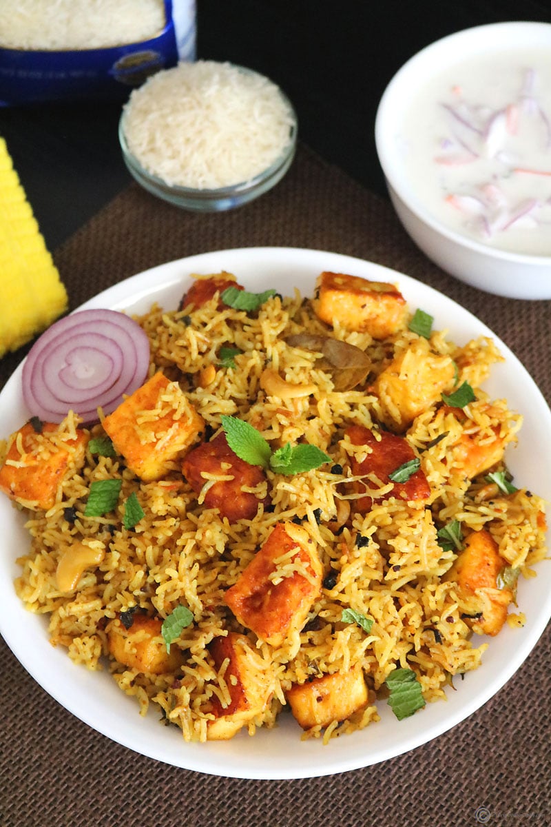 Paneer Biryani